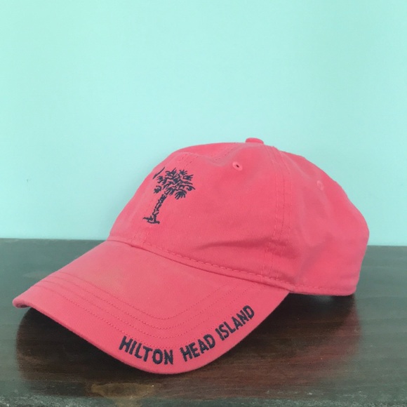 Accessories - Pink Hilton Head Island hat